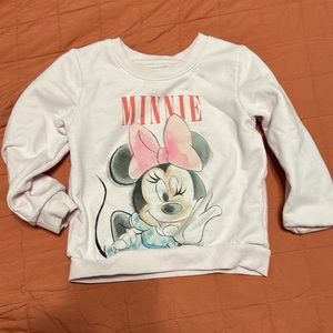 Pink 4T Minnie Mouse sweatshirt